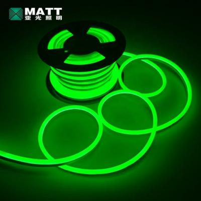 China DC 24V SMD 2835 Easy Neon Flex LED PVC LED Landscape 5M 10W Drop Shipping Custom Matt Installation Neon Light For Home Decor for sale