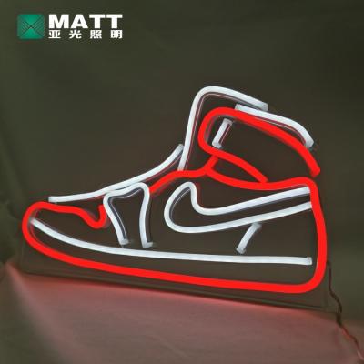 China New Arrivals Buildings Shoe Sneakers Air - Max Customs Lead Neon Sign With Acrylic Clear Board for sale