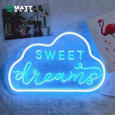 China Marriage. hotel matt factory bedroom decoration sweet dreams dropshipping neon sign led neon light heart for sale