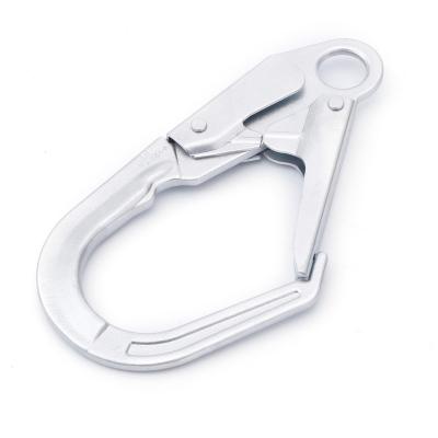 China Heavy Industry 18009 Forged Steel Belt Snap Hook Large Safety Rebar Snaphooks for sale