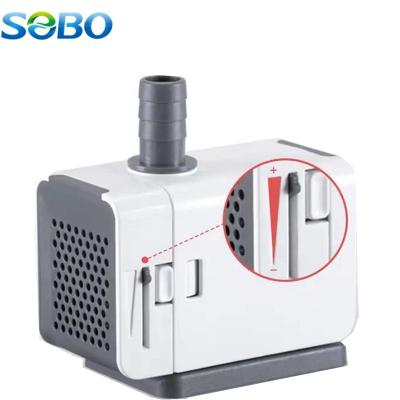 China SOBO New Design Good Quality 6W AQ-500 Aquarium Water Pump Stocked White Submersible 2022 Series for sale