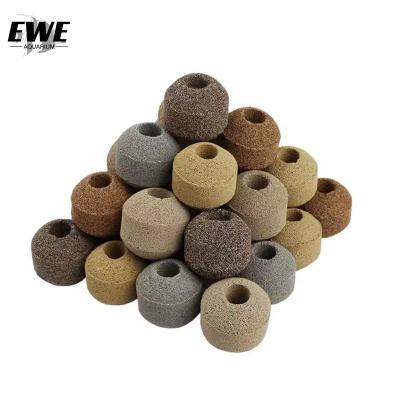 China Bio Media Plastic Aquarium Filter SHEEP Bulk Ball For Freshwater, Saltwater Aquarium Canister Filter, Koi Fish Pond for sale