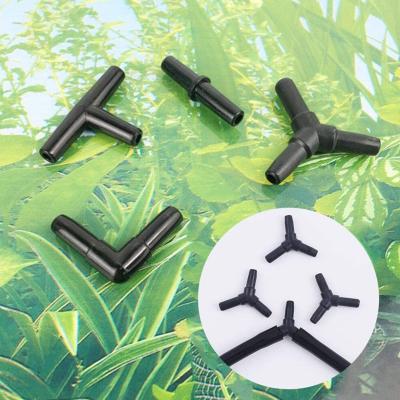 China Stocked Connector I T L Y, Aquarium Black Check Valve SHEEP Aquarium Airline Tubing Adapters For 3/16