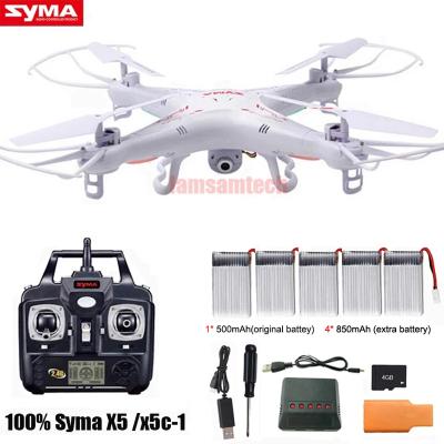 China With camera original Syma X5C/x5c-1 RC Quadcopter drone with camera or Syma X5 rc helicopter dron no camera for sale