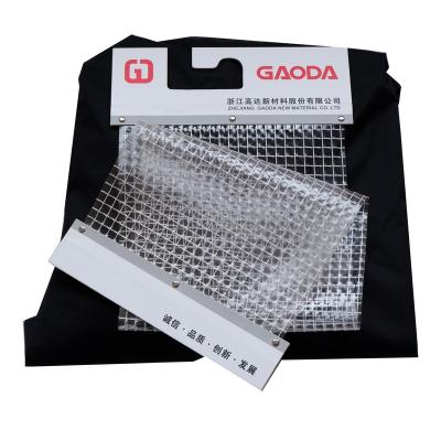 China China Factory Shrink-Resistant Transparent Mesh Clear TKM1010-3-8 1000D Industrial Fabric For Transparent Mesh Without Coating for sale