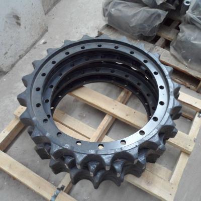 China OEM Railway Custom Sand Cast Gray Ductile Iron Steel Bevel Gear Ring for sale