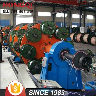 China Aluminum Cable Screening 400/500 Pneumatic Disc Brake Device Cable Strander Machine for sale