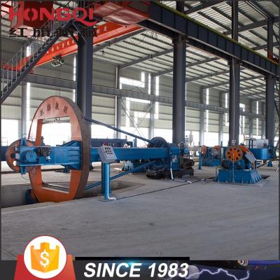 China Electric Cable Manufacturing 50m / Min Drum Electric Cable Manufacturing Machine For Immobilization / Armoring Process for sale