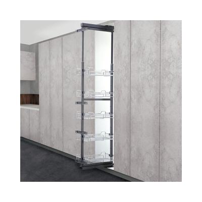 China Factory Direct Selling Best Modern 5 Layer Pantry Kitchen Modern Soft Closing Best Unit for sale