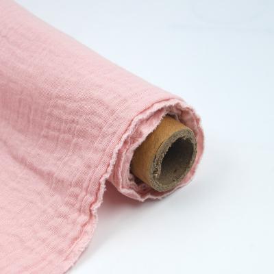 China Wholesale Price Roll Shrink-Resistant Baby Wrap 100% Cotton Double Gauze Muslin Cloth Ply for sale