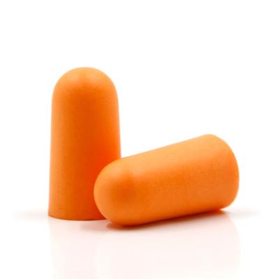 China Hearinng Protective Reusable Noise Reduction Soundproof Earplugs For Sleep Earmuffs PU Foam Earmuffs Sleep Swimming Earplugs for sale