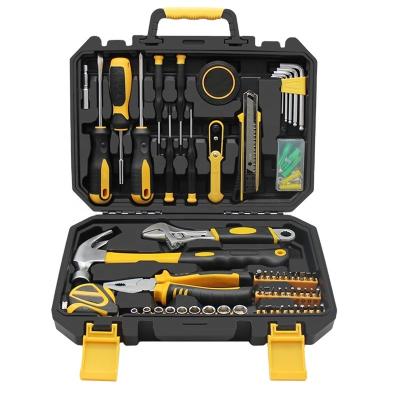 China Durable Household Than Material Set Daily Maintenance Screwdriver Hammer DIY Tools Tool Kit Multifunctional Combination Tool Kit Box for sale