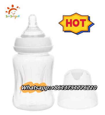 China Dishwasher Safe Polypropylene Nursing Bottles For  Store Milk for sale