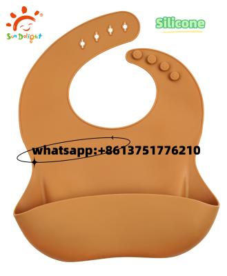 China Baby Bib-Baby Bib Fabricatie Silicone Bib Te koop