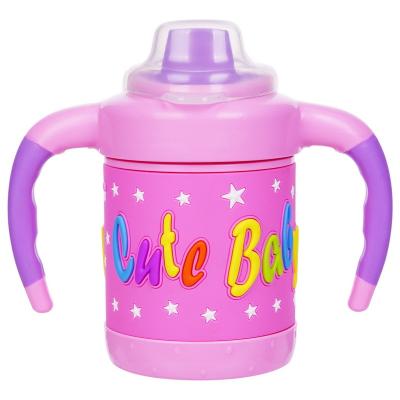 China No derrame BPA Multicolo libre 6 meses taza de Sippy del bebé de 6 onzas en venta