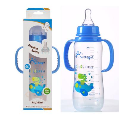 China 240ml Newborn Baby Feeding Bottle for sale