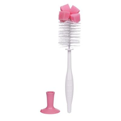 China Sponge Nylon Baby Feeding Bottle And Teat Brush for sale