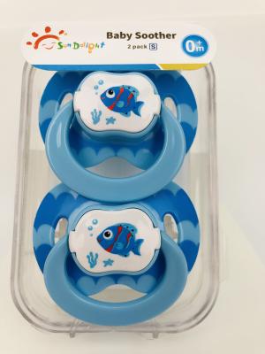 China ABS Comforts Consoles Relaxes 6m+ Baby Soother Pacifier for sale