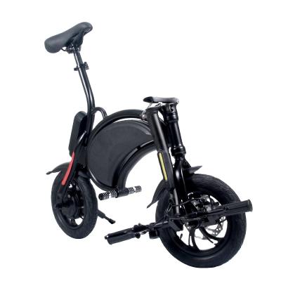 China Unisex Foldable Easy Carry Electric Scooter With Seat EF500 12inch Light Weight Smart Looks 350w Quiet And Powerful Motor for sale