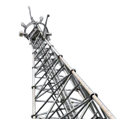 China Self-supporting steel cellular communication tower antenna communication tower mast for sale