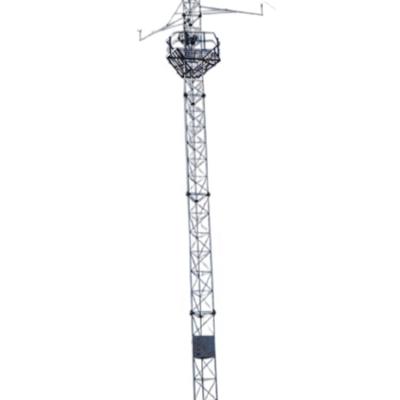 China 150 200 ft self supporting steel FM radio station wireless network telecommunication mast tower for sale