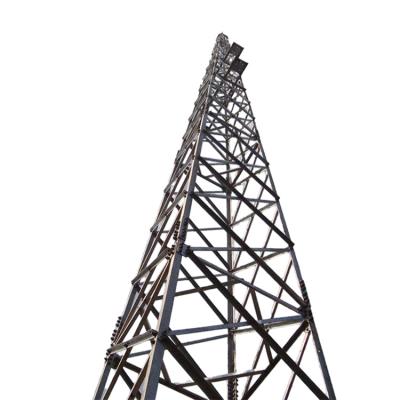 China Communication Tower Lightning Protection Rod Tower Angle Iron Tower for sale