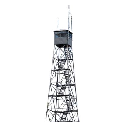 China Watchtower Searchlight Guard On Prison Security Tower Metal Watchtower for sale