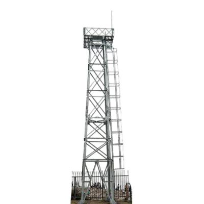 China Monitoring Tower Forest Fire Watch Tower Monitoring Guard Towers for sale