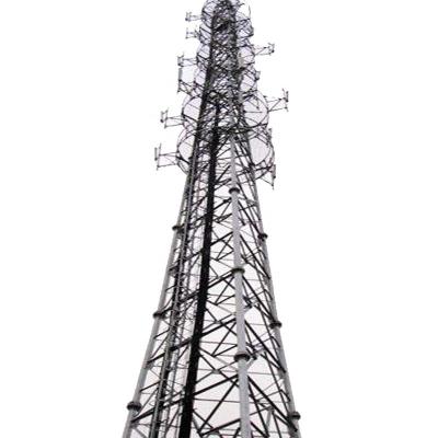 China High Quality Galvanized Gsm Tower Monopole Antenna Communication Mast Tower 15m communication tower for sale