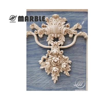 China Natural and Limestone Wall Decorative Roman Marble Pillars Carving Products by China Shuitou Factory for sale