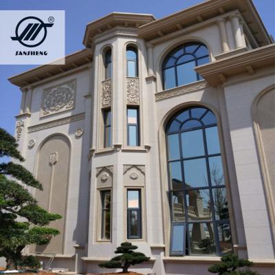 China Modern Design Granite Exterior Stone Wall Plate Rome Column For Villas for sale