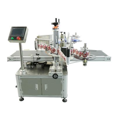 China Food Double Side Round Bottle Or Square Bottle Labeling Machine Gallon Jug Label Applicator for sale