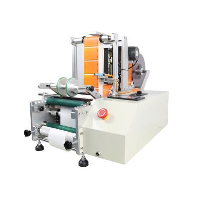 China Food Round Bottle Labeling Machine Operation Manual Manual Labeler Applicator, Semi Automatic Labeling Machine for sale