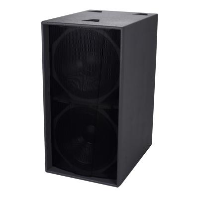 China Professional S218 Subwoofer System Dual 18 Inch Concert Stage Speakers S218 for sale