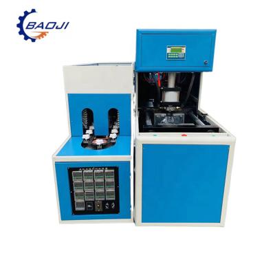 China Semi Automatic Bottle 1cavity 20liter Pet Blow Molding Machine Preform Stretch Blow Mold Machine 100bph for sale