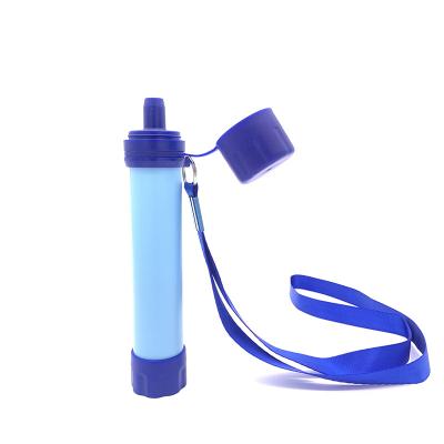 China Amazon Straw Emergency Water Purifier Direct Hot Sale K-W2 Travel Water Purifier Portable Outdoor Filtering Drinking Straw for sale