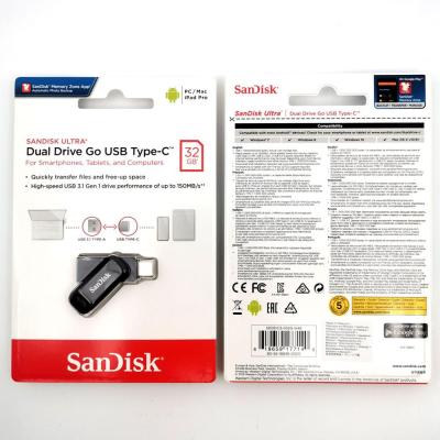 China SDDDC3-32G SanDisk Type C Ultra USB 3.1 Dual Drive Go SDDDC3-32G for sale