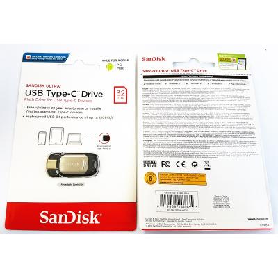 China Type-c Plastic and Metal USB Flash Drive SDCZ450-032G-G46 SanDisk Ultra USB 3.1 150MB/s 32G for sale