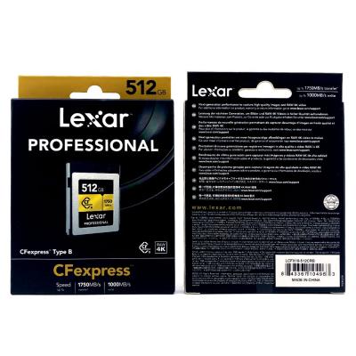 China Professional CF Express Type B Card LCFX10-512GCRB for sale