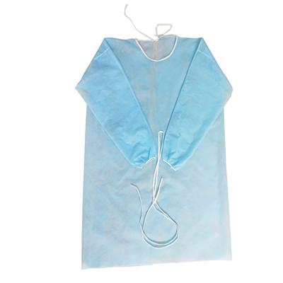 China Waterproof Protective Reinforced Coat Operating Room Isolation Clothing Medical Disposable Production for sale