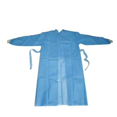 China Waterproof Dental Disposable Doctor Nurse Medical Isolation Gown Surgical Gown for sale