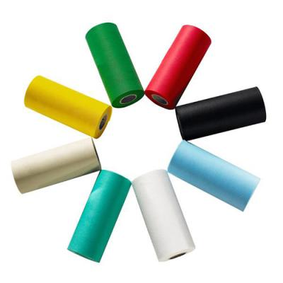 China Anti-pull 15-150 Gsm SMS Polypropylene spunbonded non woven fabric rolls with cheap price for sale