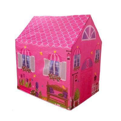 China Polyester Pretend Play Tent Indoor Outdoor Indoor Playhouse Playhouse Plastic Kids Children Toddler Kids for sale