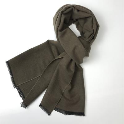 China Soft Touch Feeling Minimalist Style Winter Thicken Solid Color Cashmere Scarves Long Available Warm Shawls Scarf For Men for sale