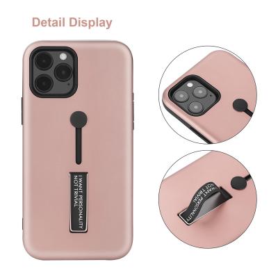 China Magnetic Kickstand Holder Covers Case For mini 12 pro 12 pro Max Phone Case Car Holder Finger Ring Phone Cases iPhone 12 12 stand à venda