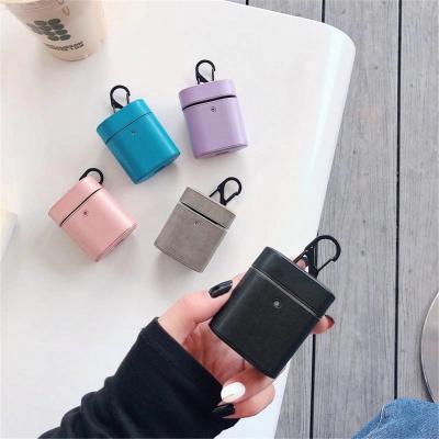 China For Wholesale Luxury Genuine Luxury Genuine Shockproof Earphone Case Anti-drop Earphone Protective Leather Case For Airpods Pro Case Te koop