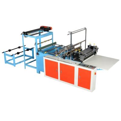 China Hotels Polythene Garbage Bag Cold Cutting Making Machine Price Of Small Bag for sale