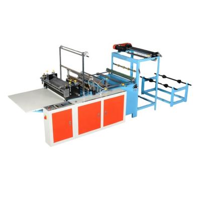 China Hot Sealing Hotels Handle Plastic Poly Bag Cold Cutting Making Machine for sale