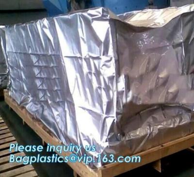 China Jumbofoliezakken, de Dekking van het Aluminiumschild, Dekking van de Folie de Thermische Pallet, Ladingenbescherming, Dampbarrière Te koop