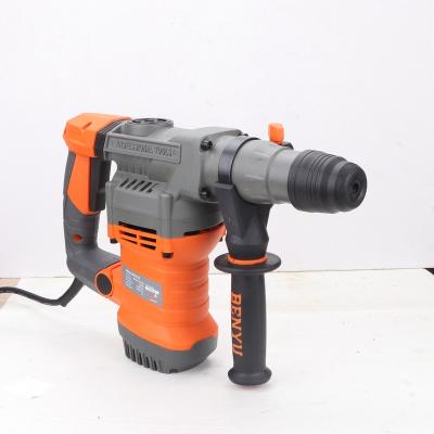 China Good Price COPPER+STEEL+PLASTIC New Rotary Hammer Type Rotary Hammer Drill Kit 1500w BY3218 Electric 5KG for sale